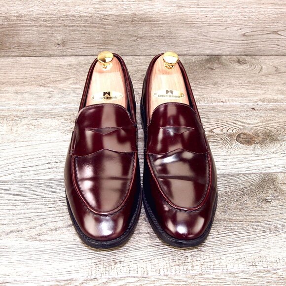 Allen Edmonds MERCER STREET Loafer 9 D Mahogany * add $15 new Cedar Trees main image 12
